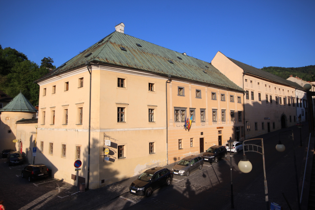 Kammerhof - hlavná budova Slovenského banského múzea v Banskej Štiavnici