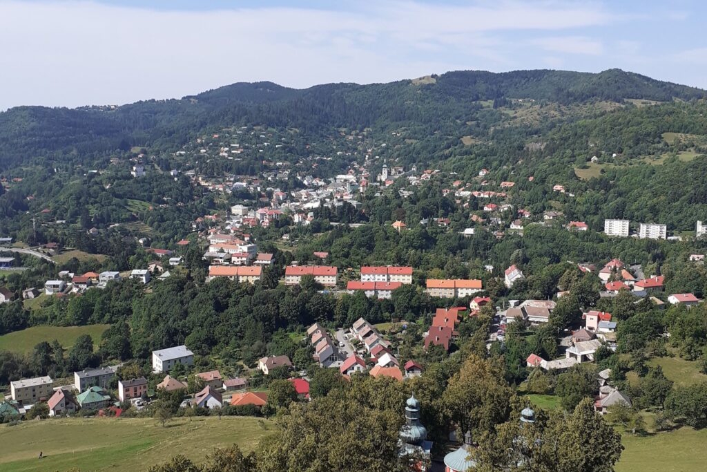 Banská Štiavnica aktuálny pohľad 
