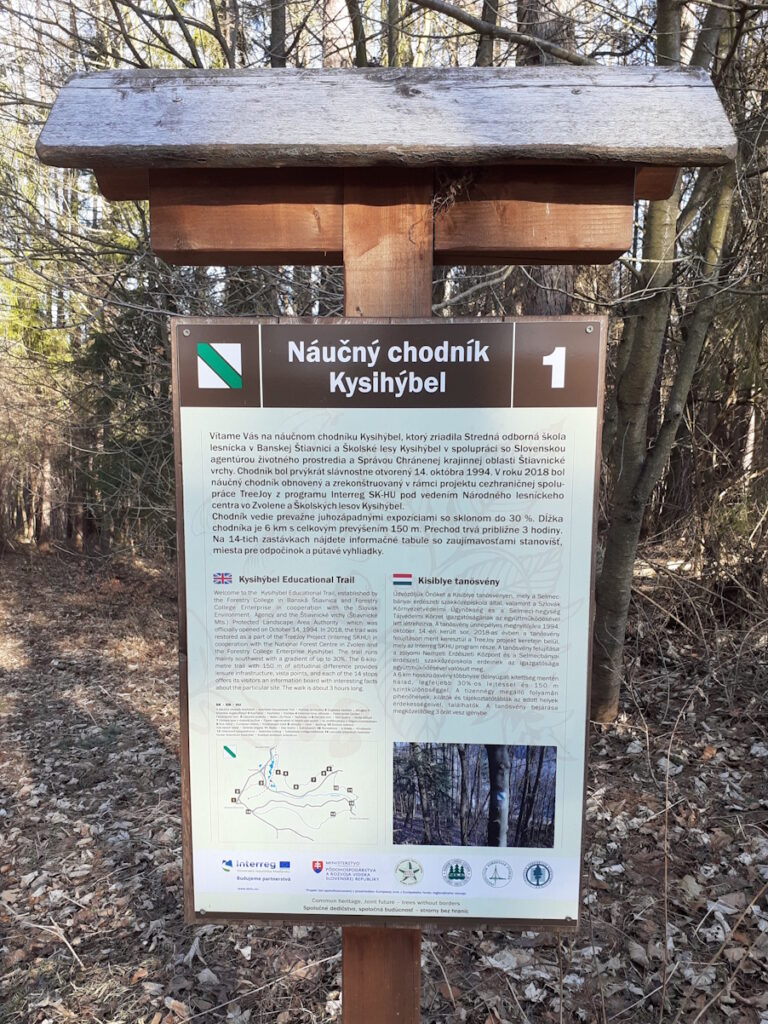 Náučný chodník Kysihýbel Banská Štiavnica